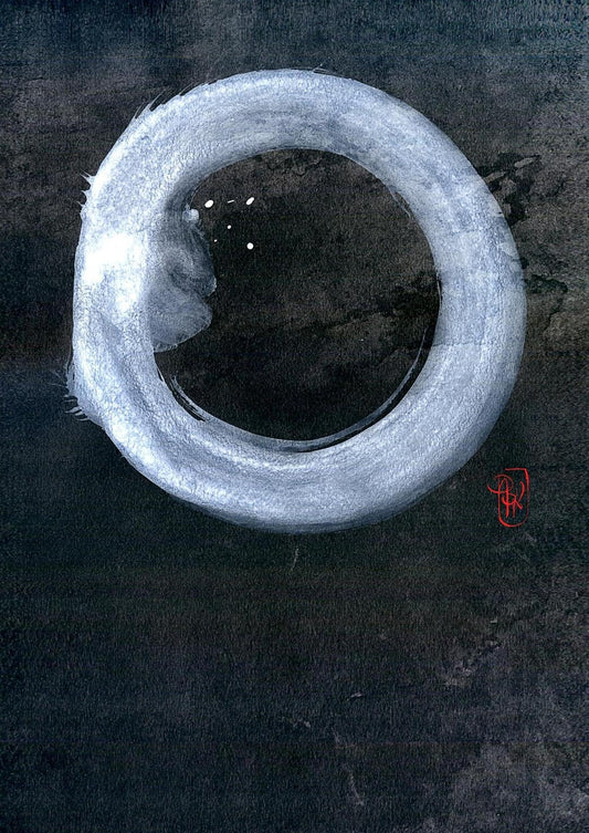 Ensō n°33 - Blanc de Chine (TOILE)