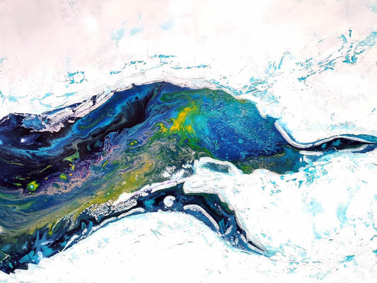 Fleuve sous la Banquise