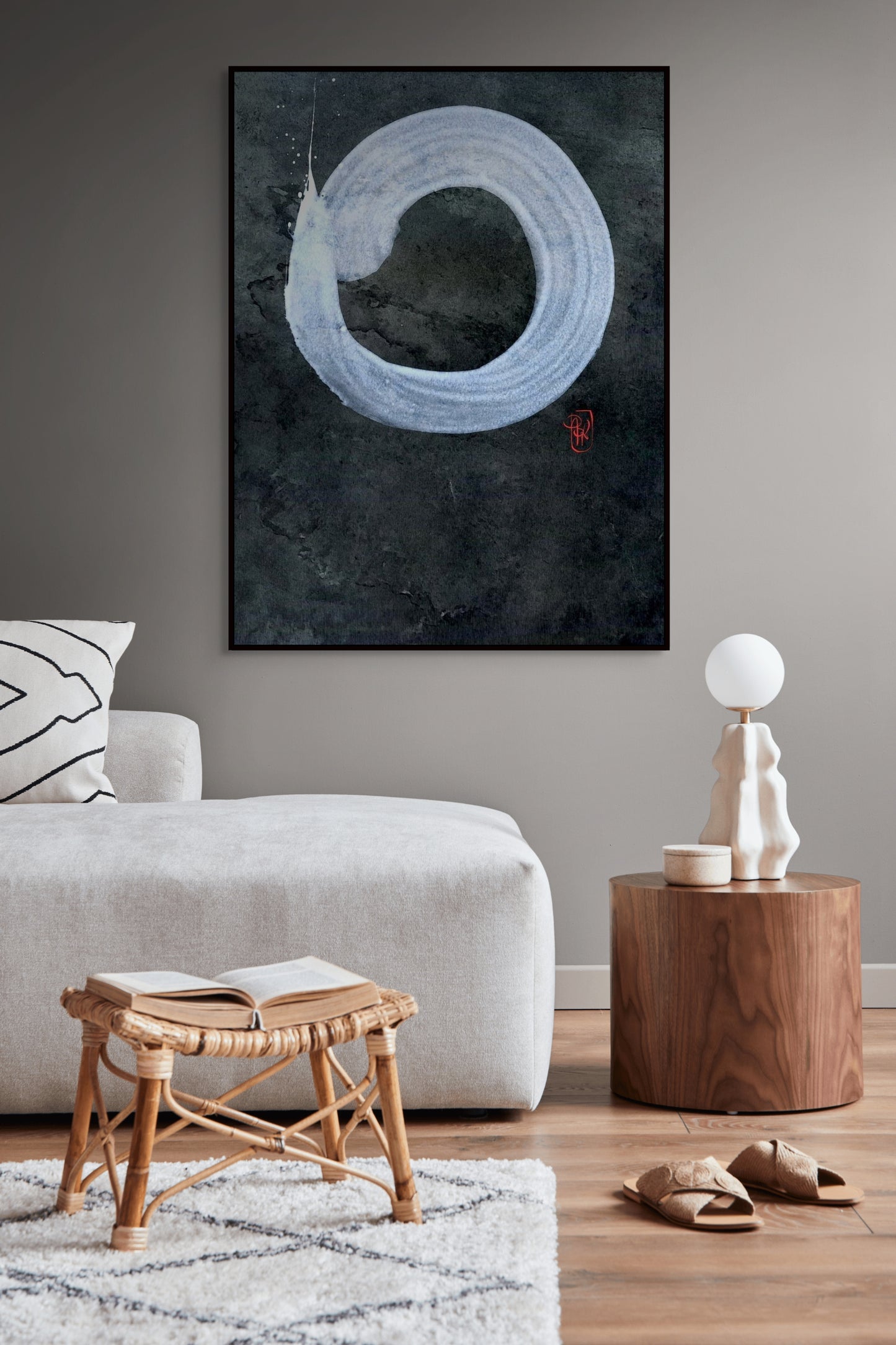 Ensō n°15 - Cercle blanc (Print)