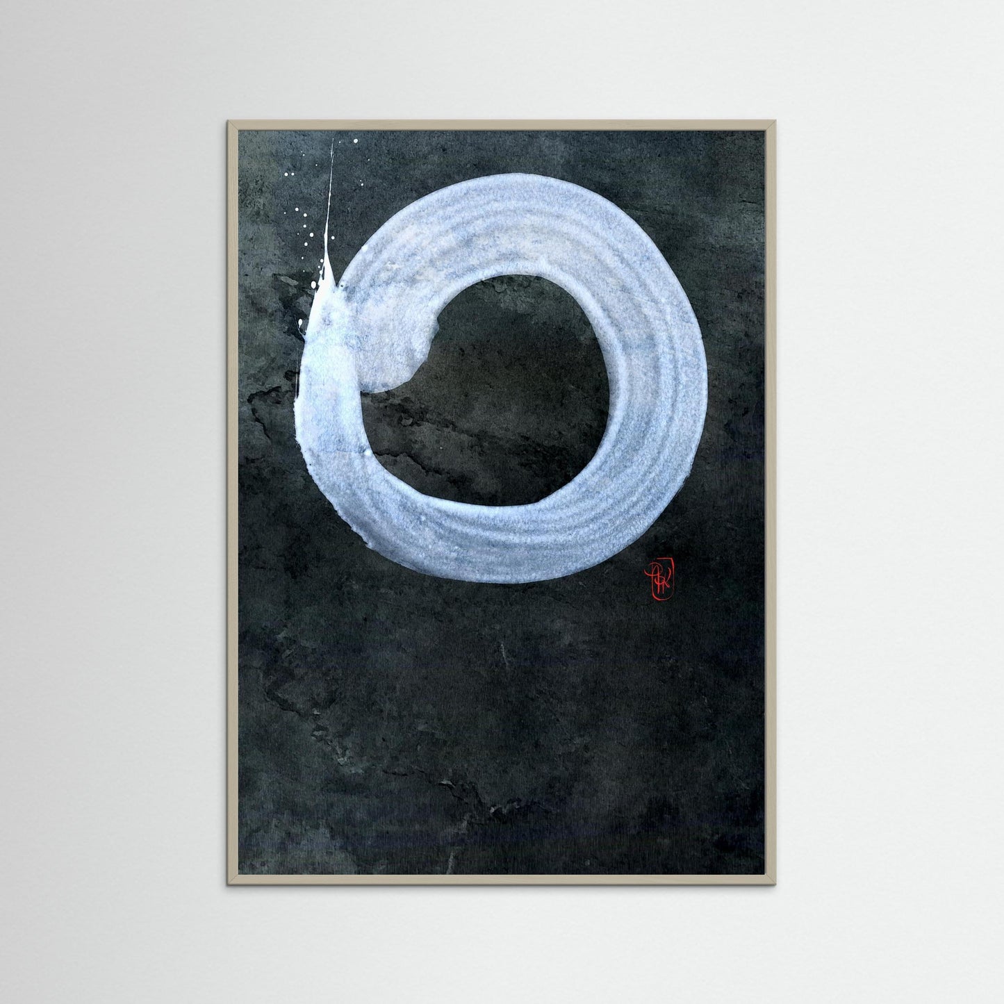Ensō n°15 - Cercle blanc (Print)