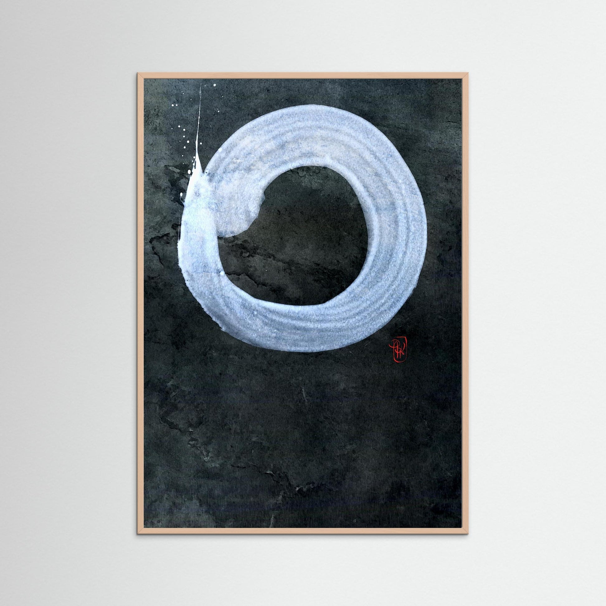 Ensō n°15 - Cercle blanc (Print)