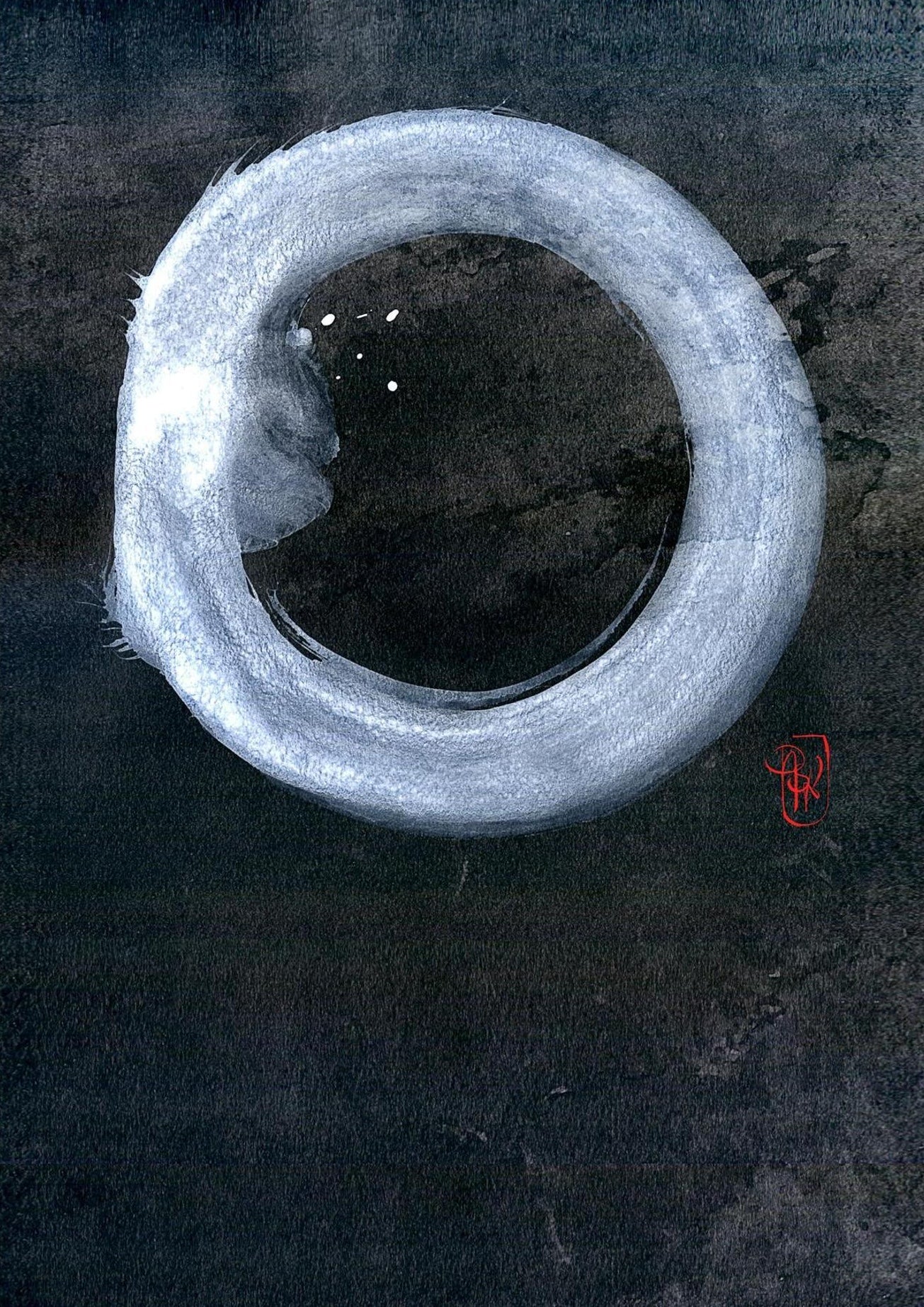 Ensō n°33 - Cercle blanc (Print)