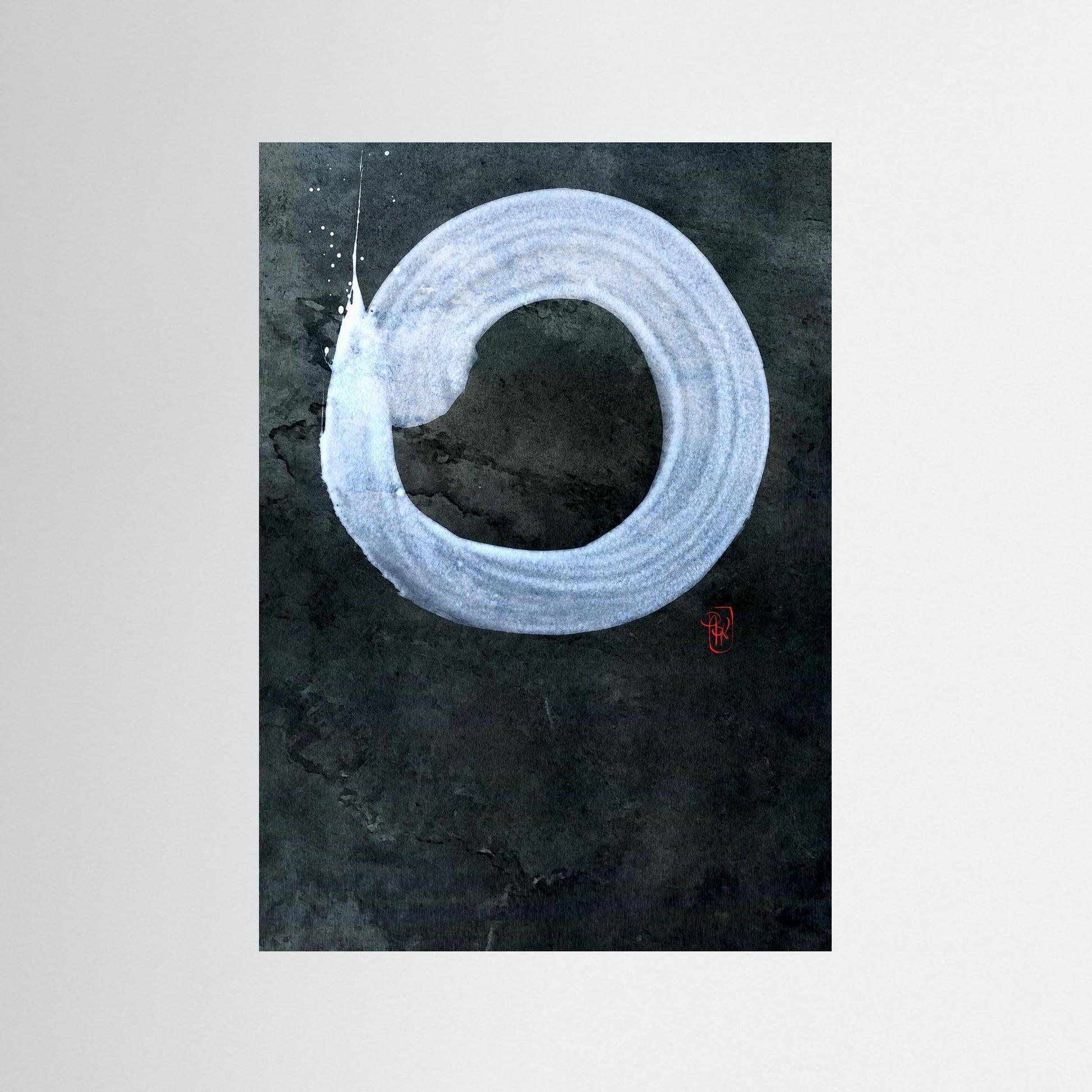 Ensō n°15 - Cercle blanc (Print)