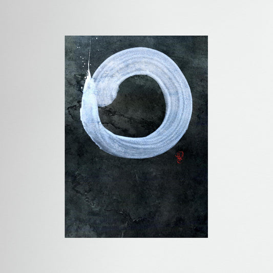 Ensō n°15 - Cercle blanc (Print)